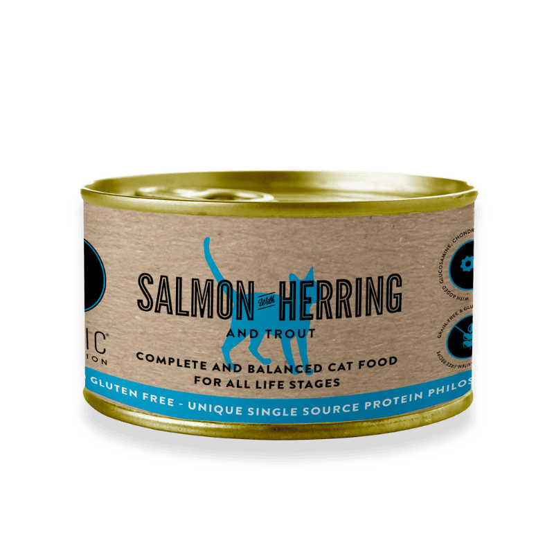 Salmon with Herring & Trout – Wet Food - Single tin 90g