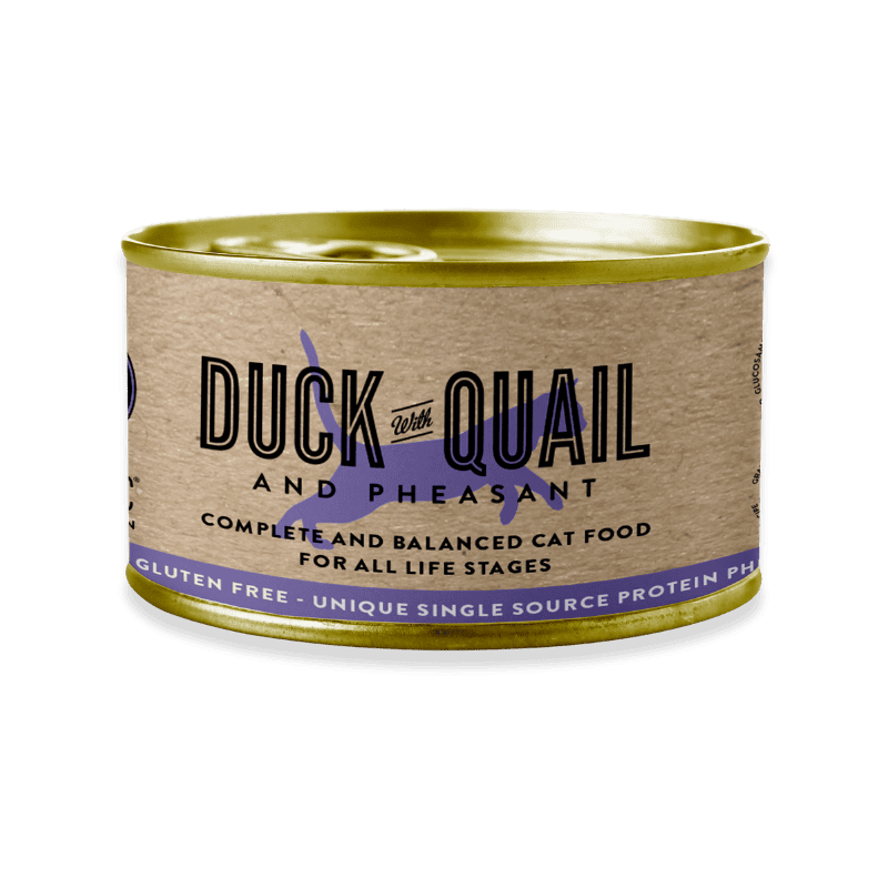 With Duck, Quail & Pheasant – Wet Food - Single tin 100g